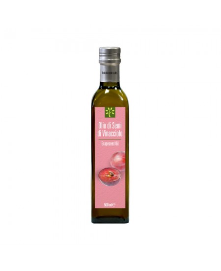 OLIO DI SEMI DI VINACCIOLIО Масло виноградных косточек нерафинированное 500мл